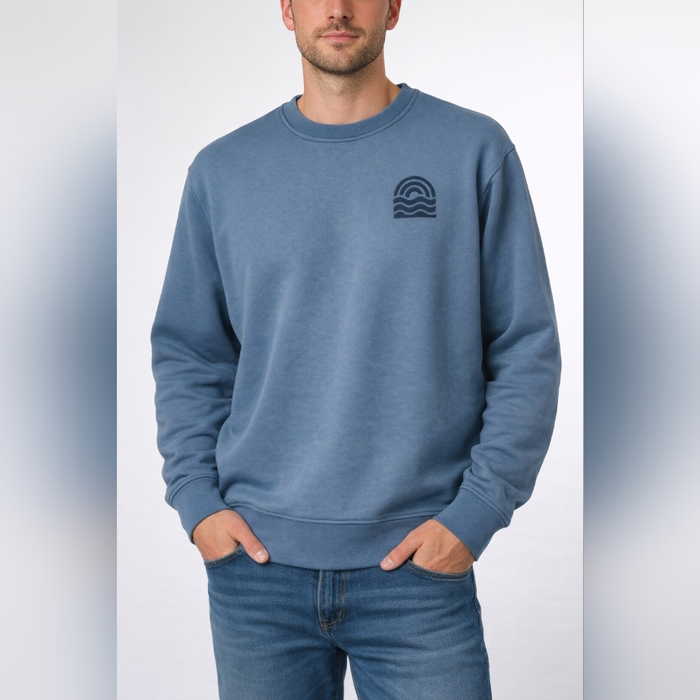 Goodfellow & Co Men's Crewneck Sweatshirt in Blue